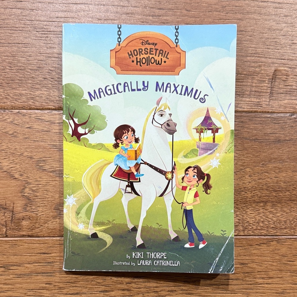 Disney Horsetail Hollow Magically Maximus Book by Kiki Thorpe